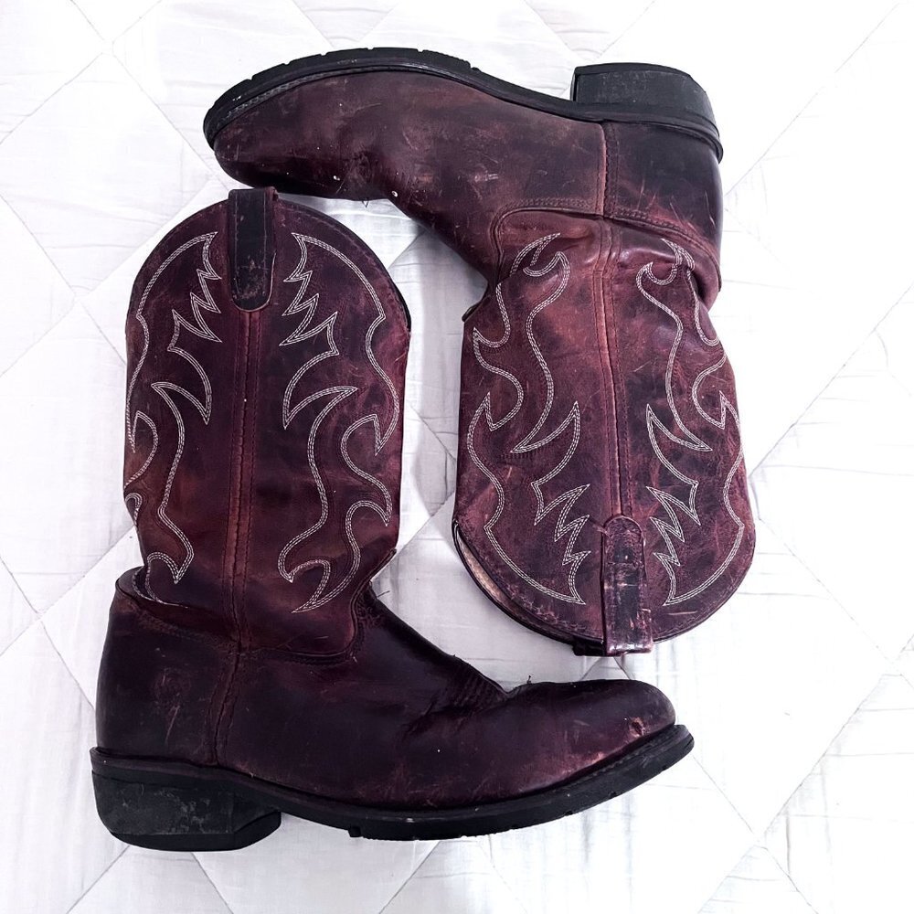 Double H - 12" Steel Toe AG7 Work Western Boot - 2282 Size 10